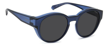 Sonnen &Uuml;berbrillen Polaroid suncover 9017 blue overzetbril fitover