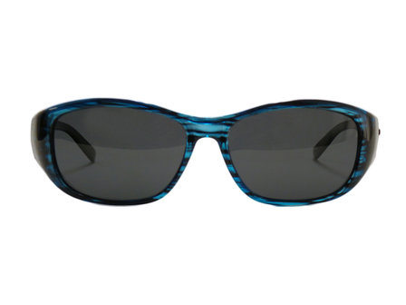 Overzet zonnebril Sonnen &Uuml;berbrillen Shield Plus Blue (model POL500)