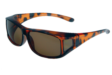 Fitover junior Overzetzonnebril Sonnen&uuml;berbrille Junior havanna