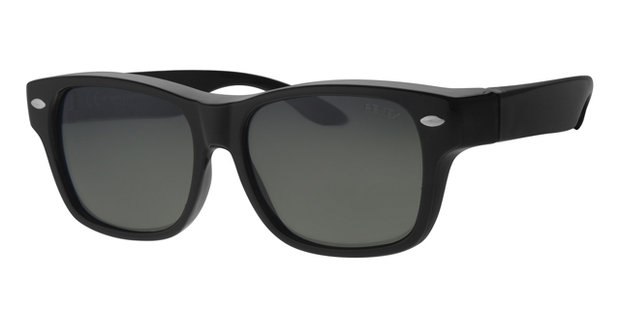 Sonnenüberbrille New York black shiny (l/xl)