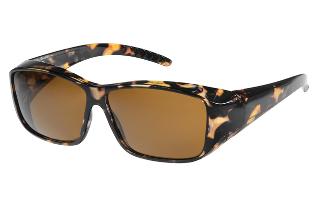 Fitover Overzetzonnebril Outdoor havanna Sonnenüberbrille 