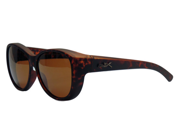 overzetzonnebril rond Fitover sunglasses Overzet zonnebril Sonnen Überbrillen Milano havanna (Model: POL505)