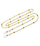 Stilvolle goldene Brillenkette Stilvolle goldene Brillenkette